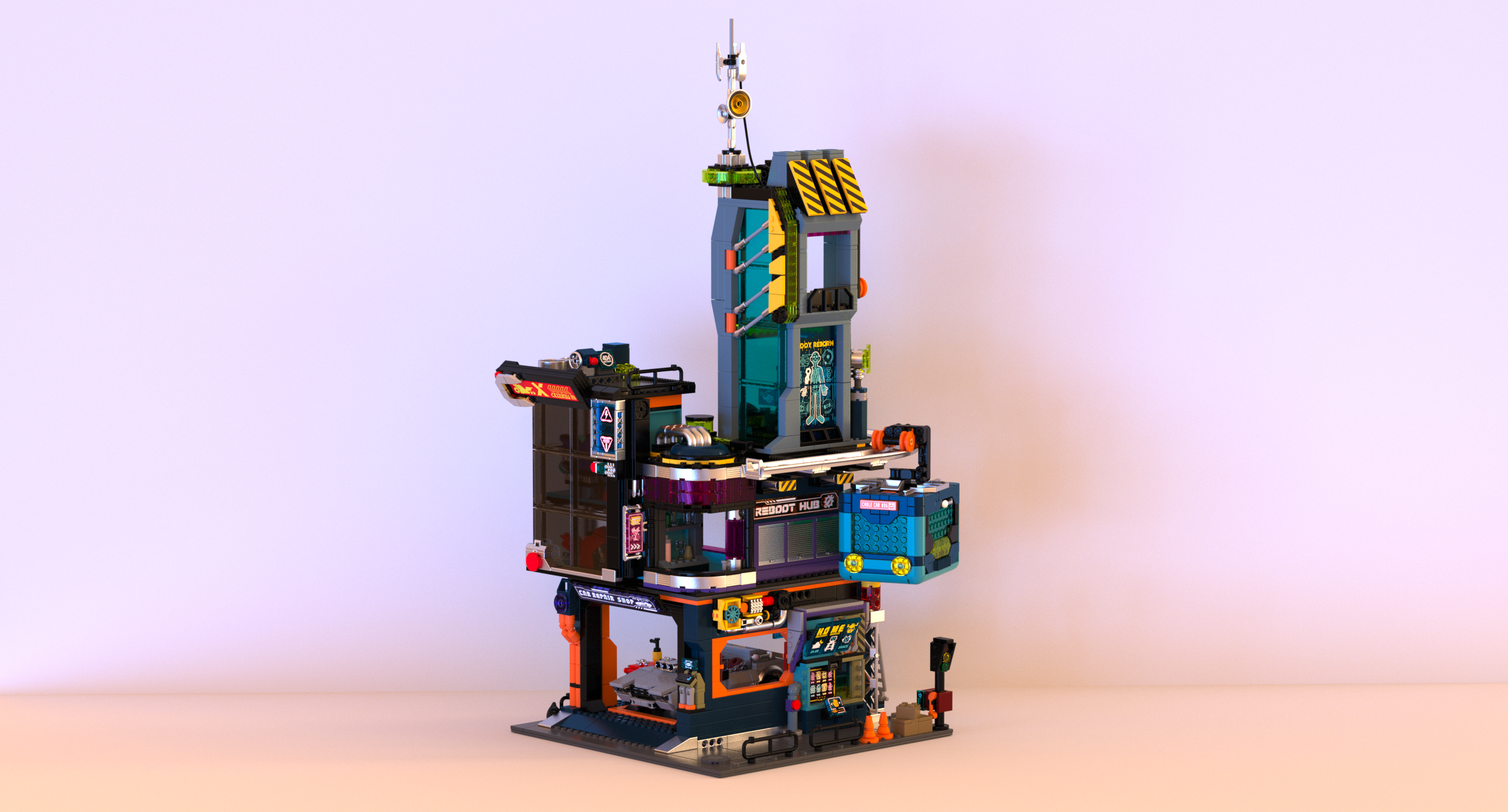 Iambrick 40104 Cyber Repair City - YWOBB
