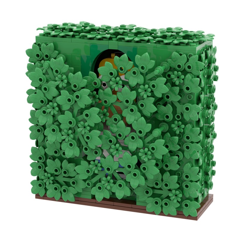 GOBRICKS MOC S0130 Homer backing into bush - YWOBB