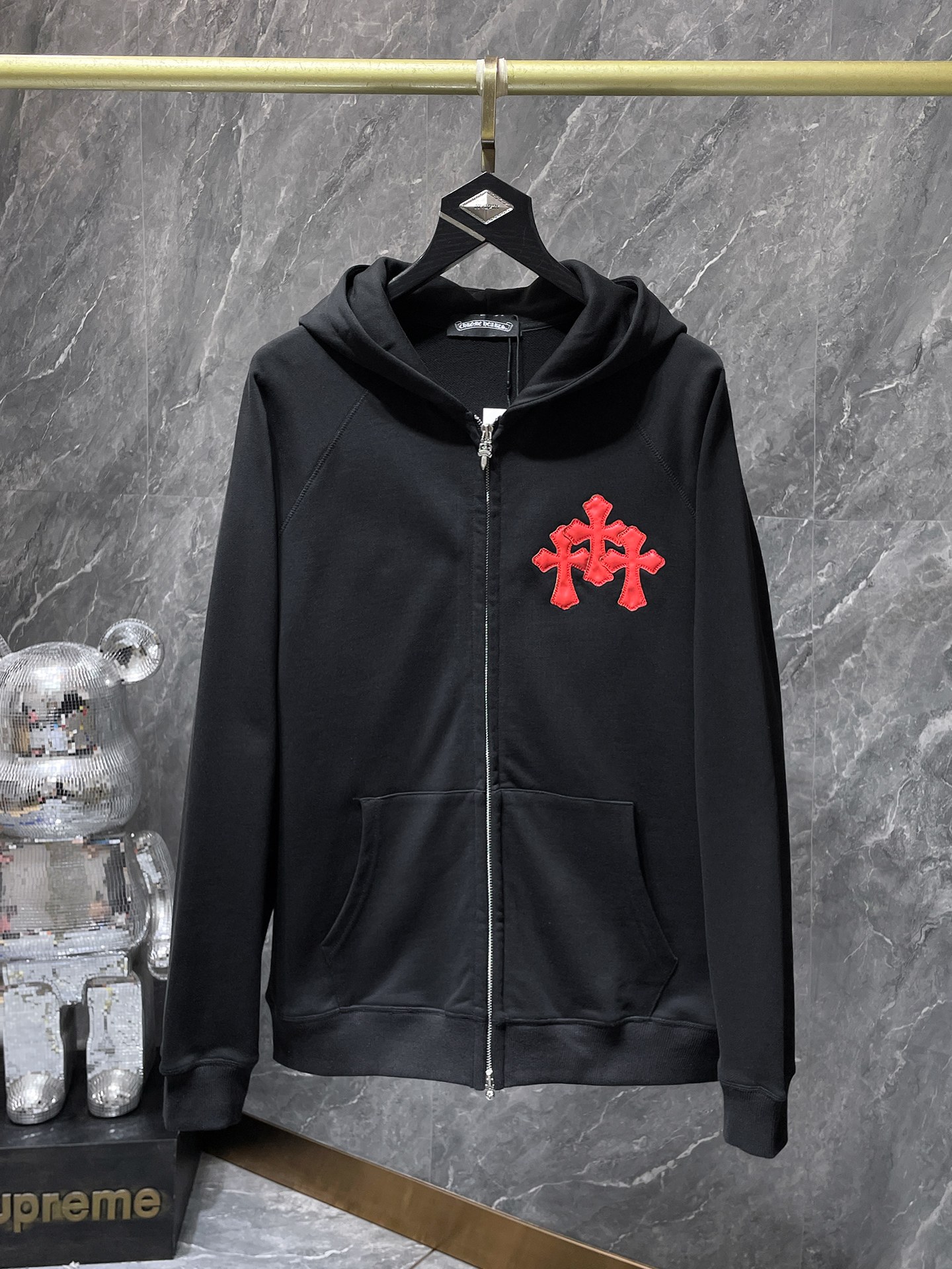 82_Chrome Heart hoodie