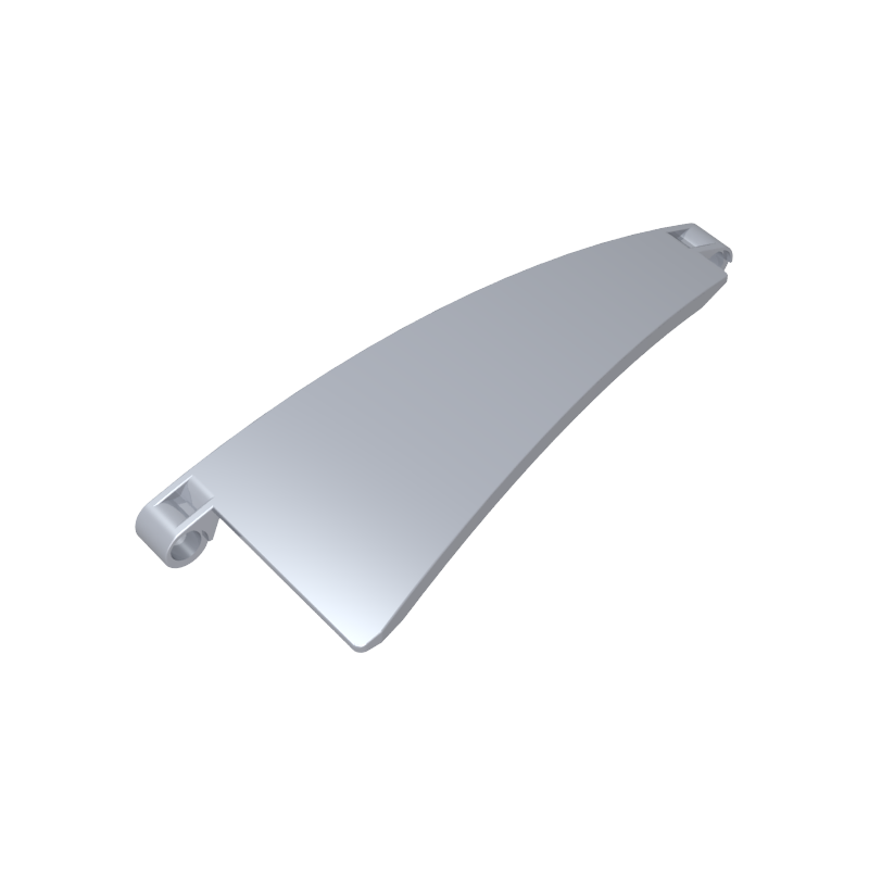 GOBRICKS GDS-M4572 Panel Curved #51 5 x 13 Tapered Right - YWOBB