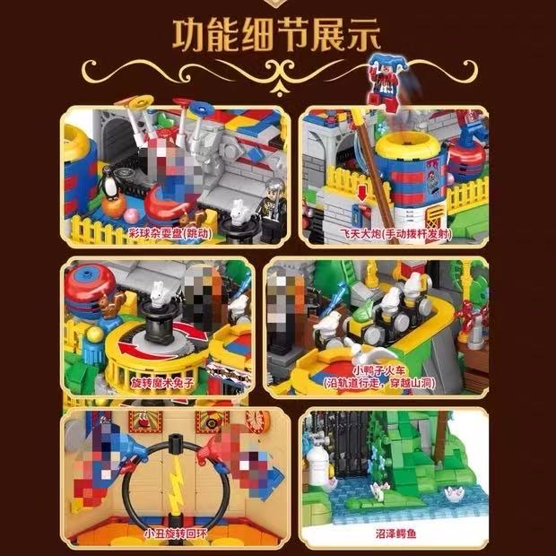 Small Angle JD096 Magic Circus - YWOBB