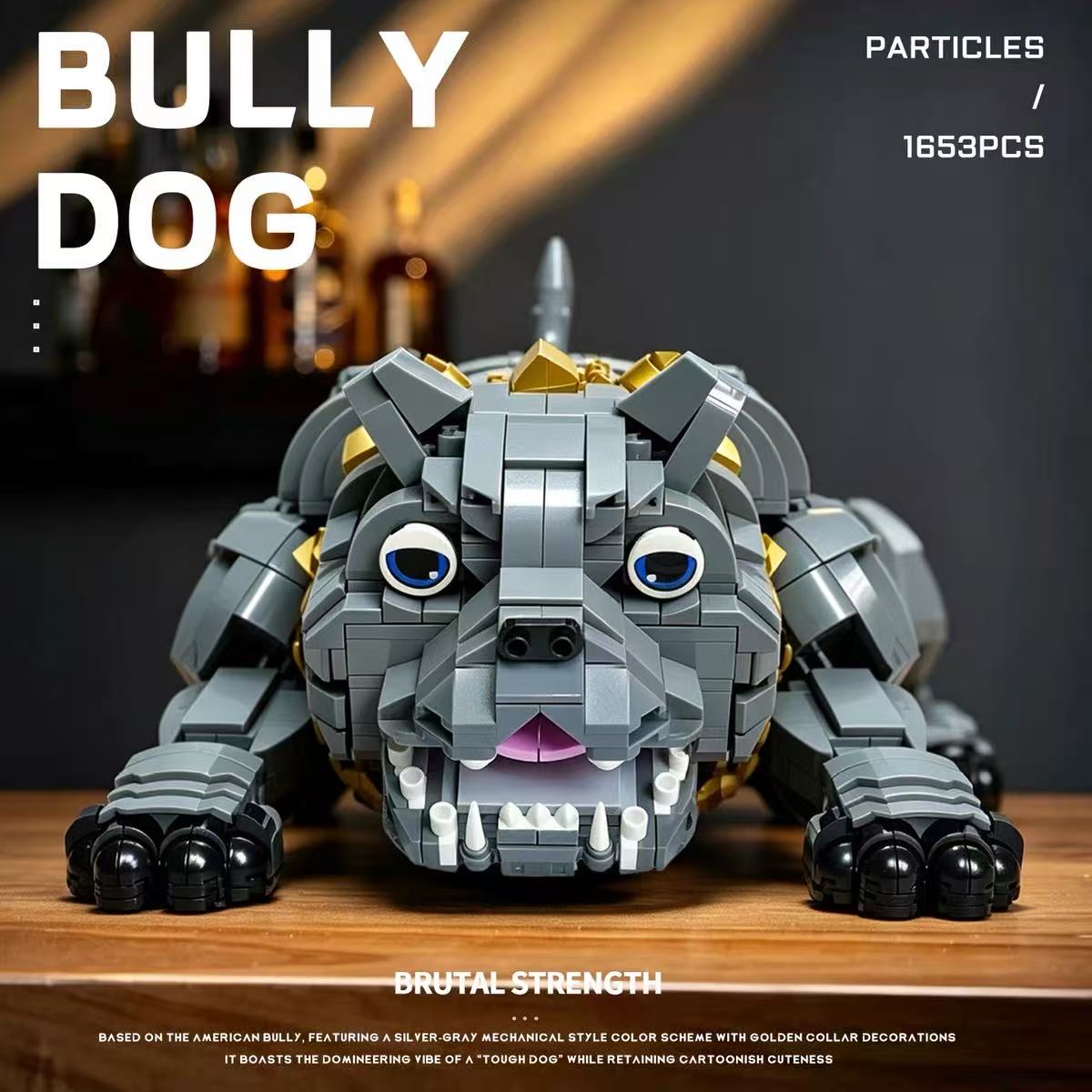 Small Angle JD091 BULLY DOG - YWOBB