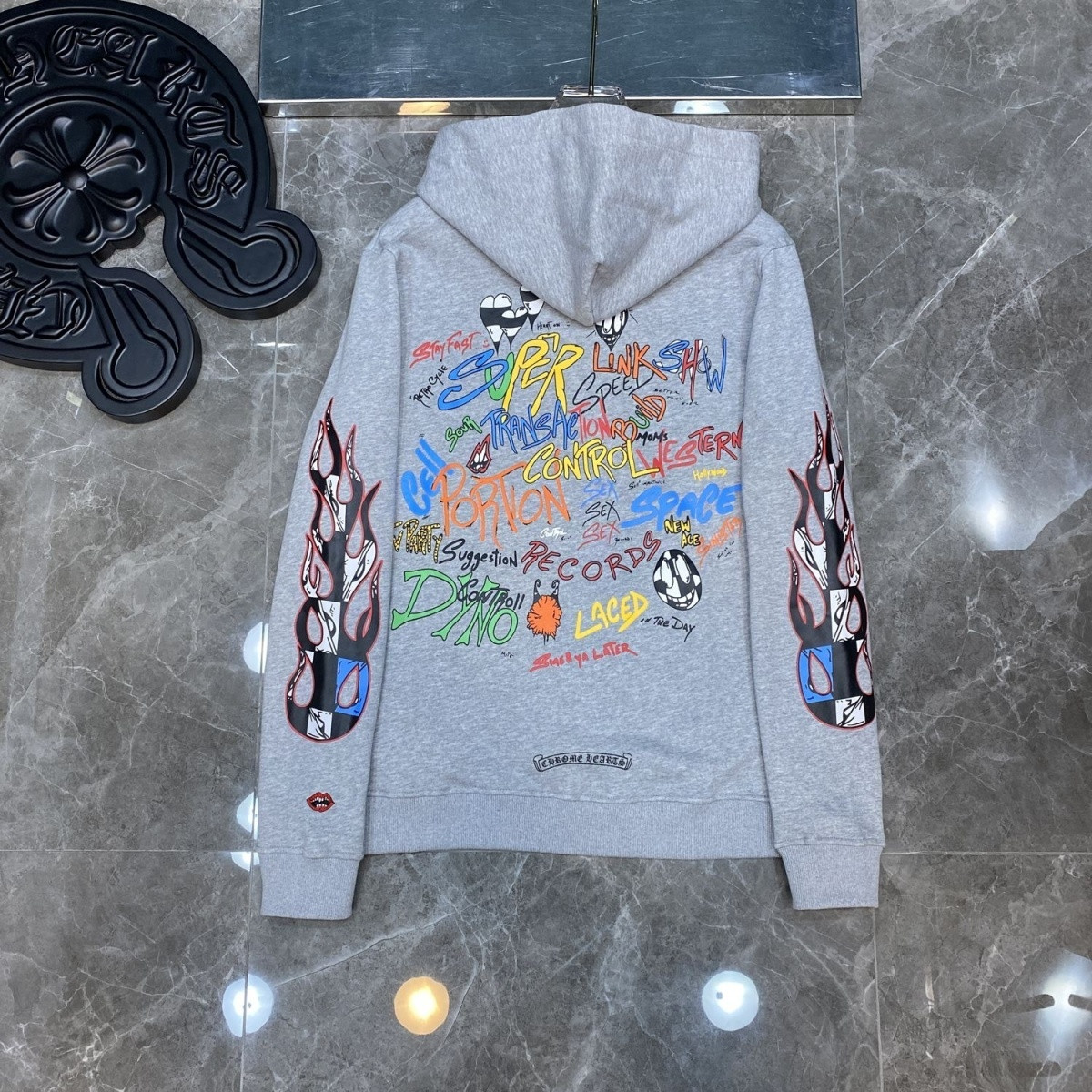 17_Chrome Heart hoodie