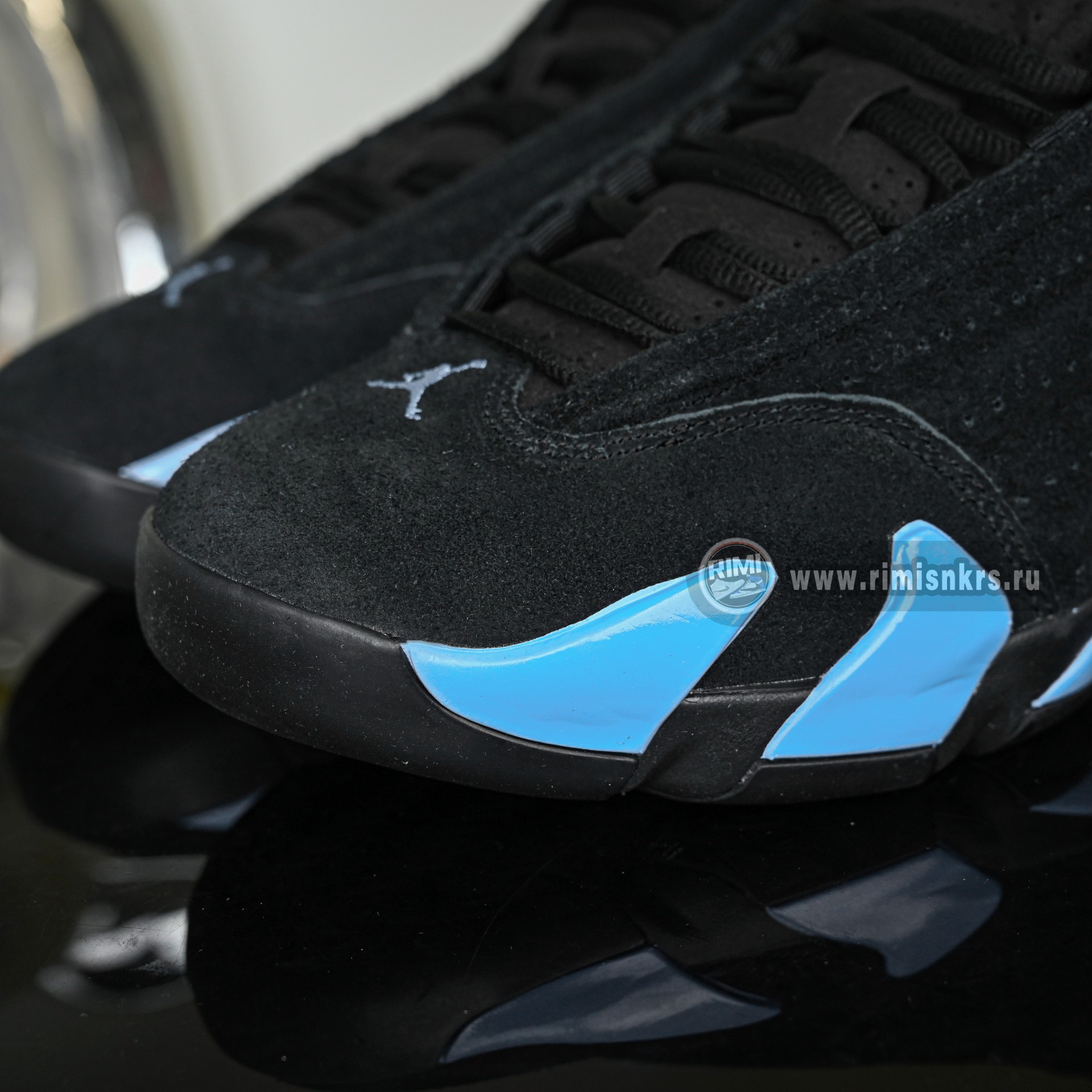 Air Jordan 14 'Black/University Blue' 2026 487471-007