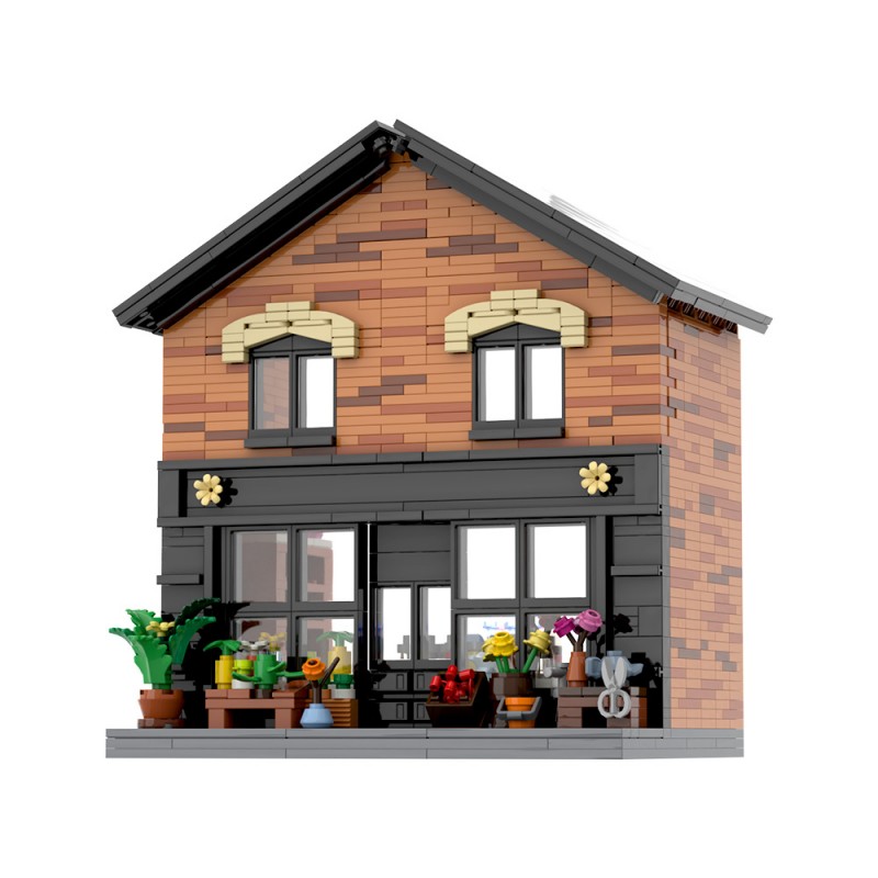 GOBRICKS MOC S1110 Schitt's Creek Rose Apothecary - YWOBB