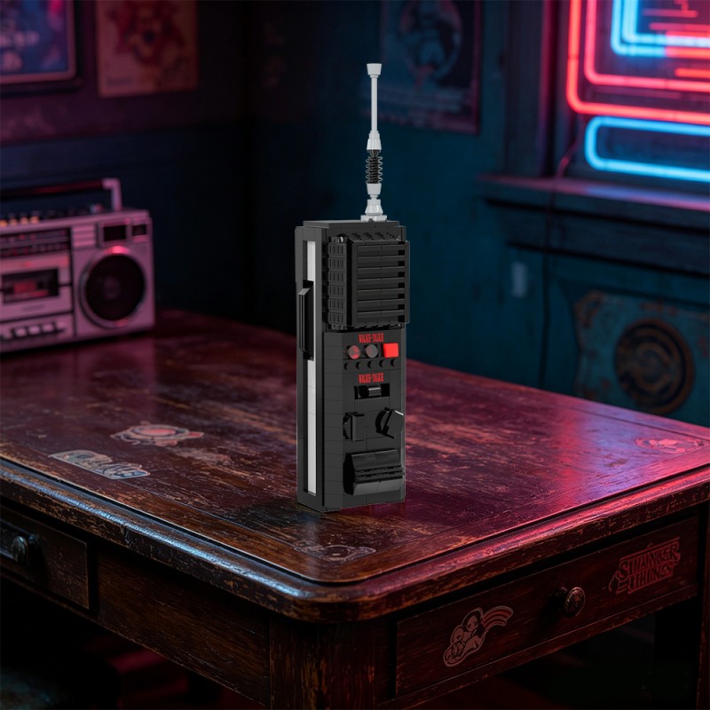 GOBRICKS MOC S1061 Stranger Things walkie-talkie - YWOBB