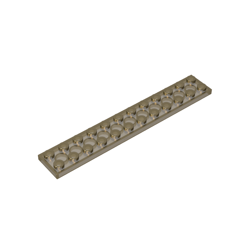 GOBRICKS GDS-515 Plate 2 x 12 - YWOBB