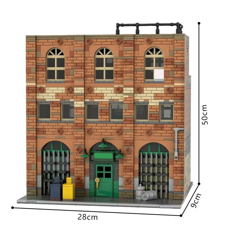 GOBRICKS MOC 107637 Paddy's Pub - YWOBB