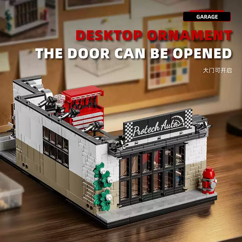 12GO 95023 American vintage repair garage - YWOBB