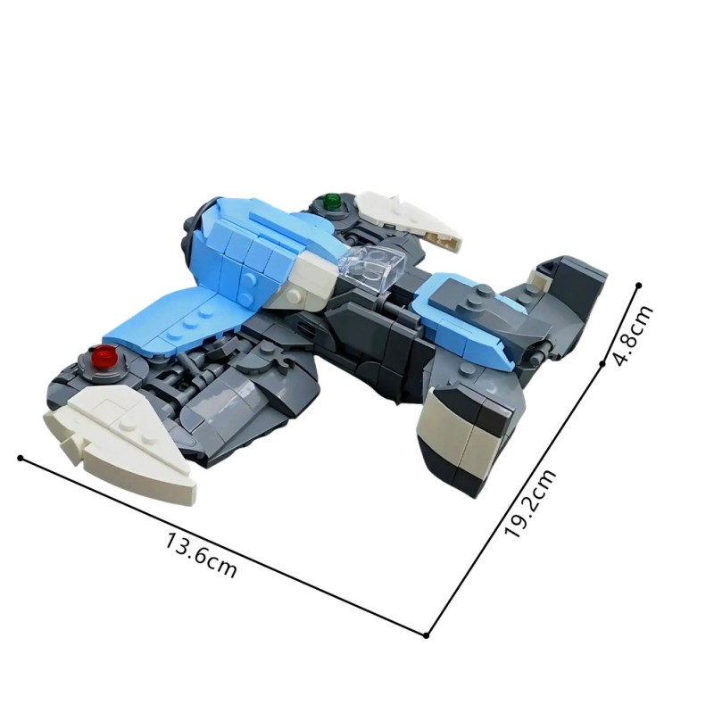 GOBRICKS MOC 214726 Cypersky - Tomtit - YWOBB