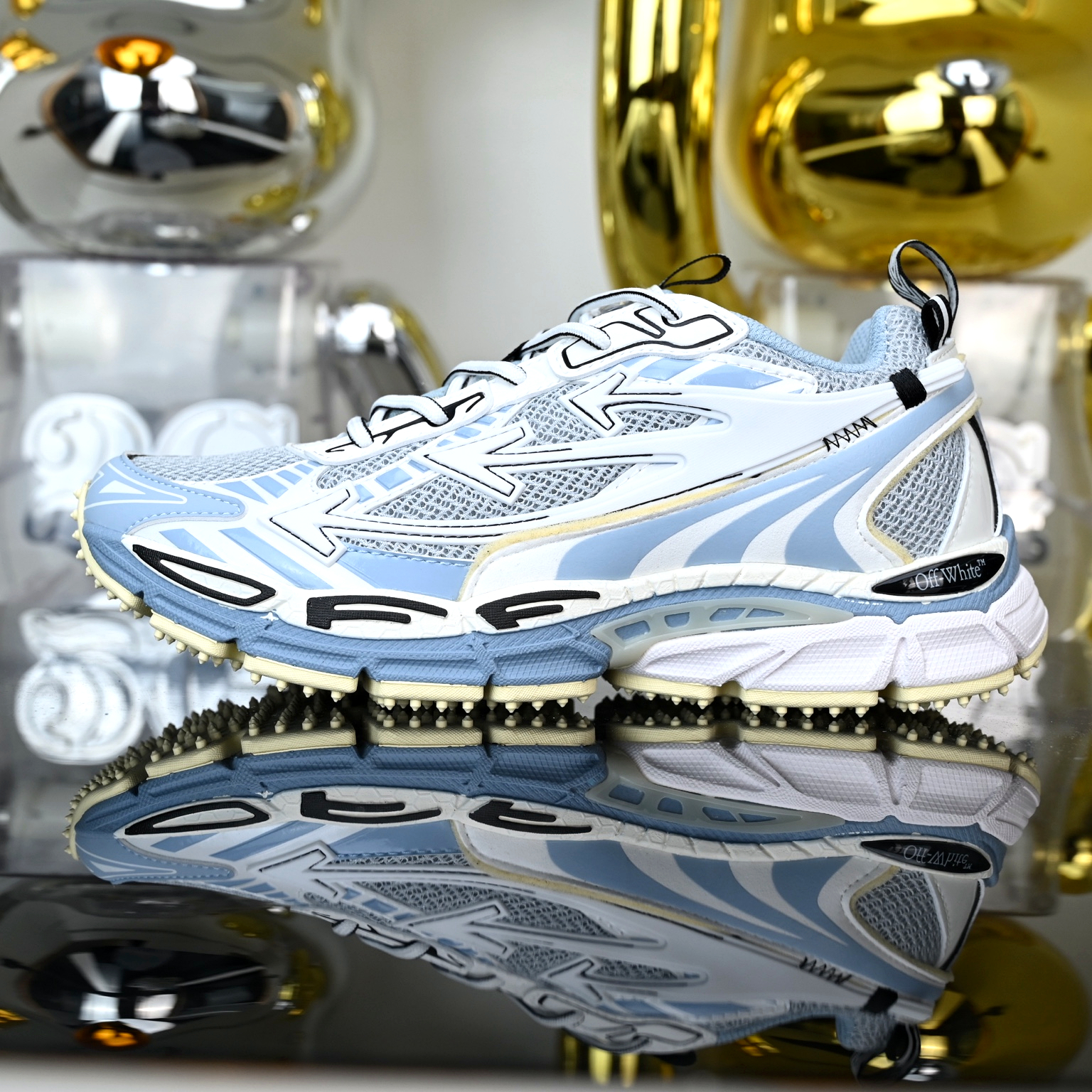 Off-White x Puma Velocity NITRO 3 White  Blue