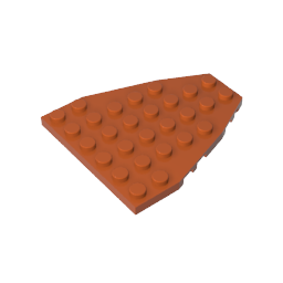 GOBRICKS GDS-770  Plate 7 x 6 with Stud Notches - YWOBB