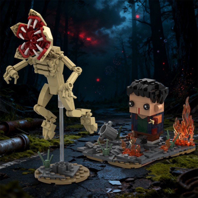 GOBRICKS MOC S0134 Stranger Things Will's awakening - YWOBB
