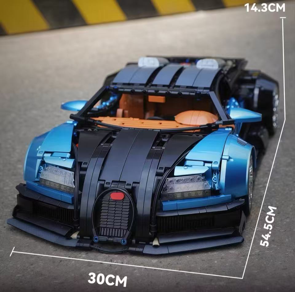 K-BOX 10553 1:8 Sports Car UV Gloss Finish Edition Bugatti Veyron - YWOBB