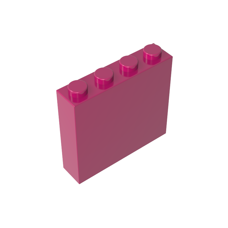 GOBRICKS GDS-90328 Brick 1 x 4 x 3 - YWOBB