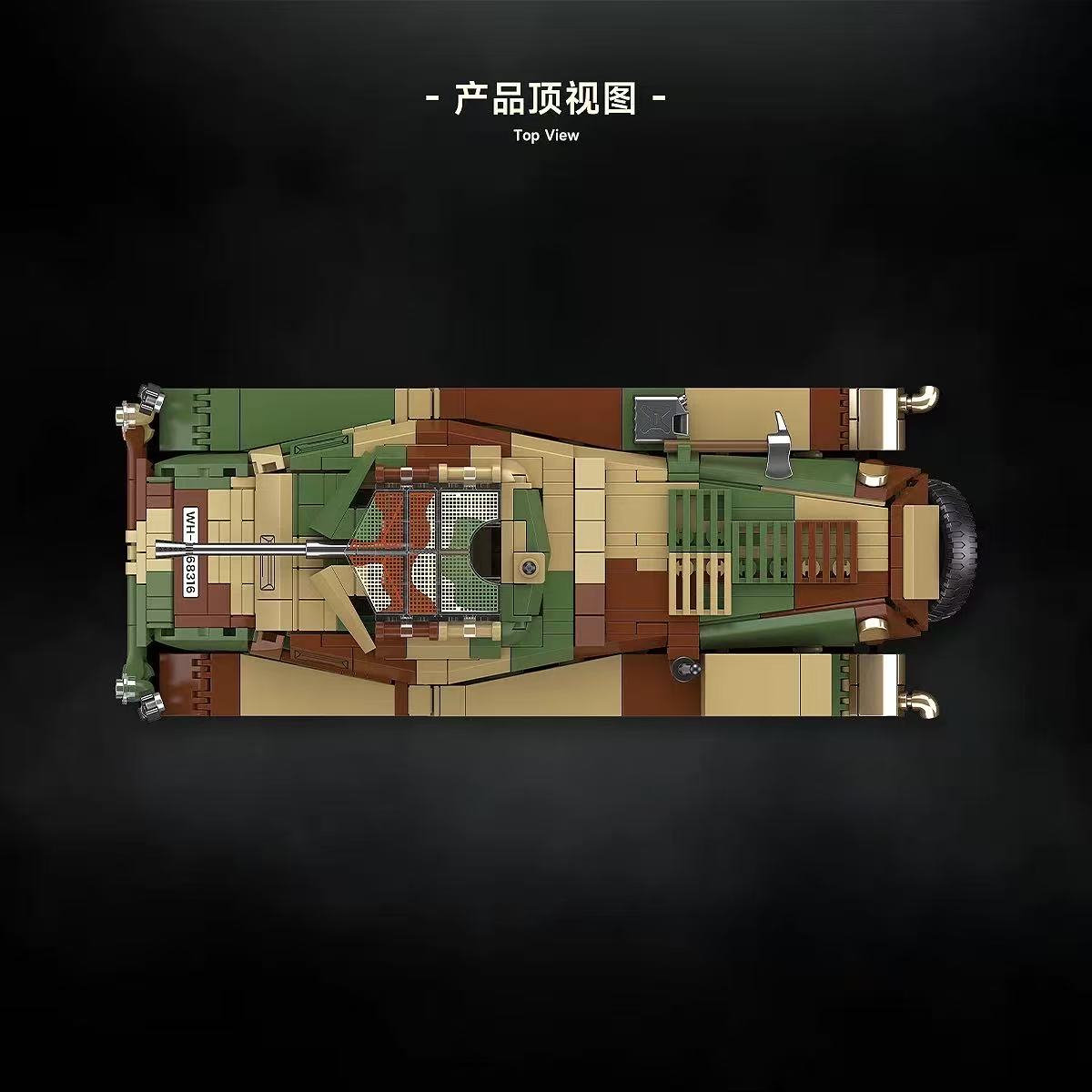 QuanGuan 100322 Sd.Kfz.234/1 heavily armoured reconnaissance vehicle - YWOBB