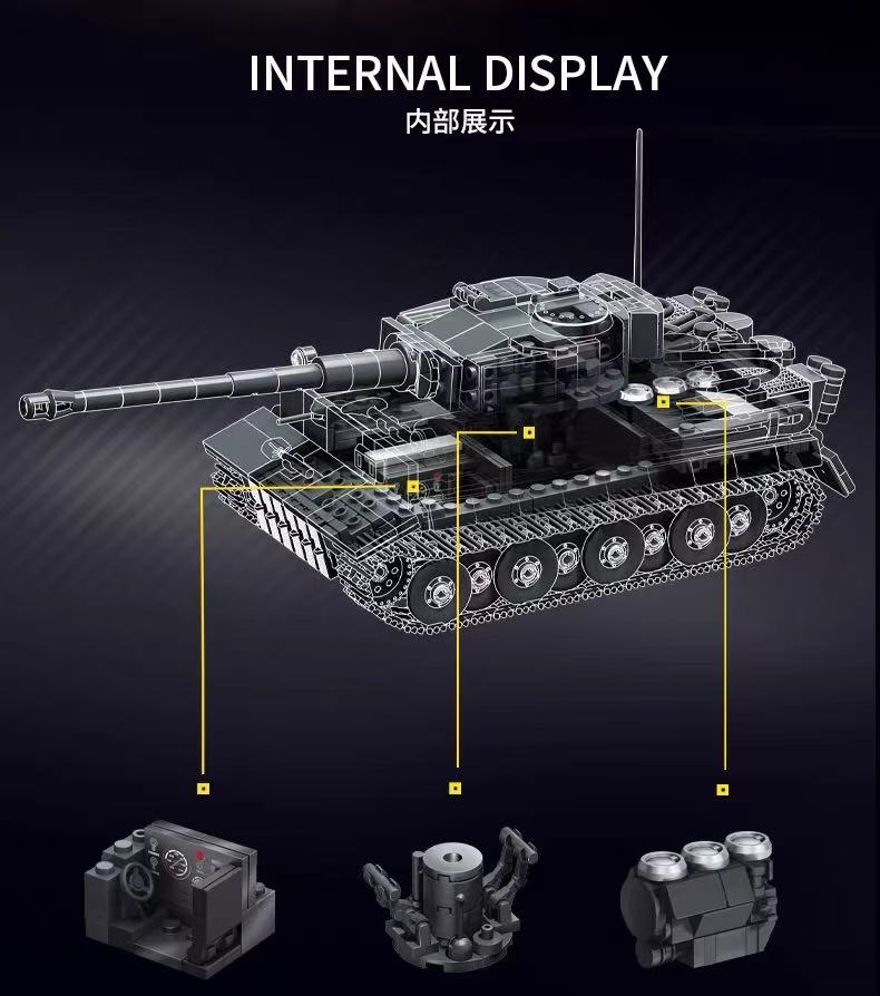 LY 66106 Tiger tank early model - YWOBB