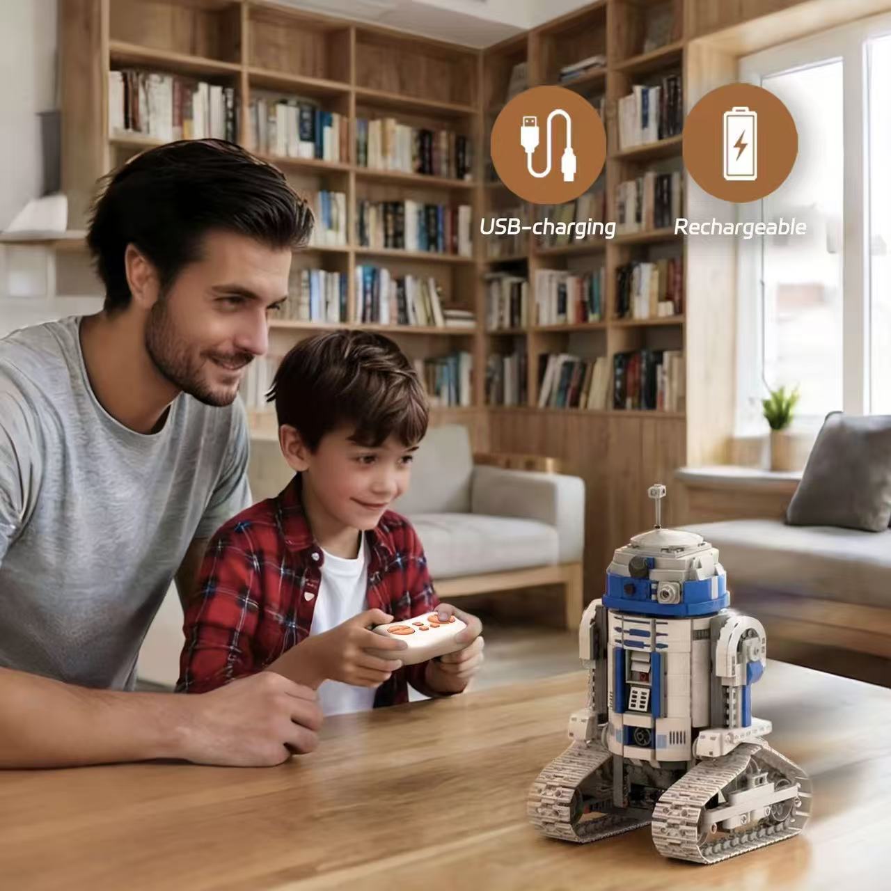 Amazing Block 70002 R2-D2 - YWOBB