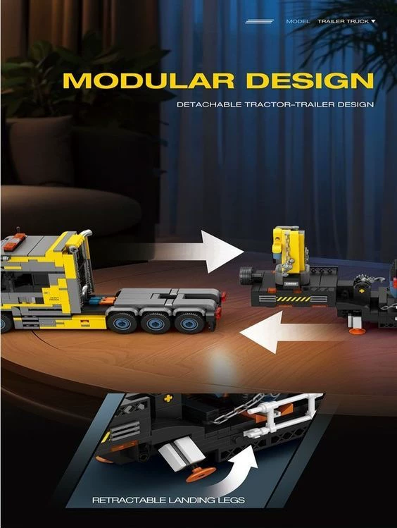 Reobrix 842 TRAILER TRUCK - YWOBB