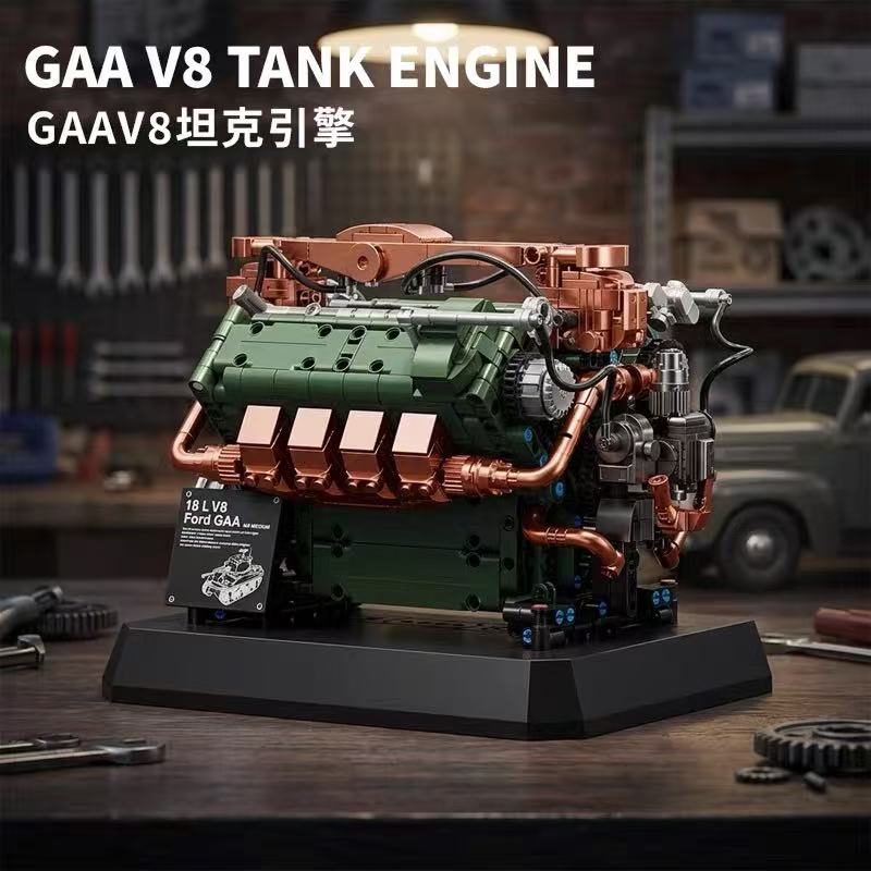 12GO 95010 Sherman GAA V8 TANK ENGINE - YWOBB