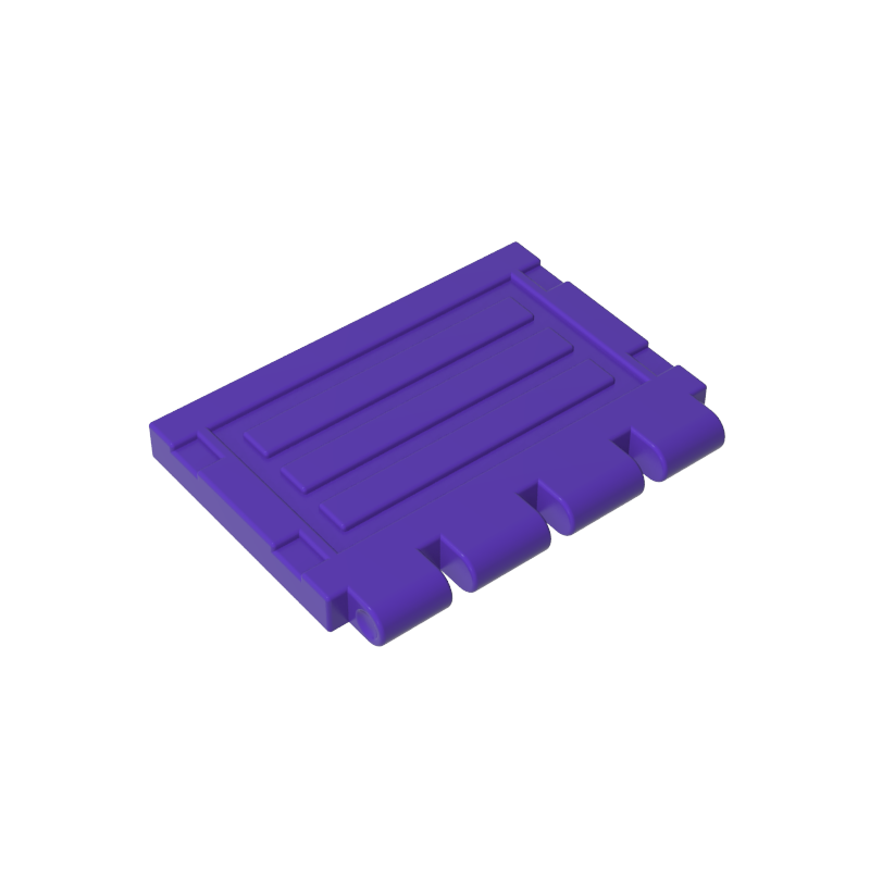GOBRICKS GDS-M356 Hinge Train Gate 3 x 4 - YWOBB