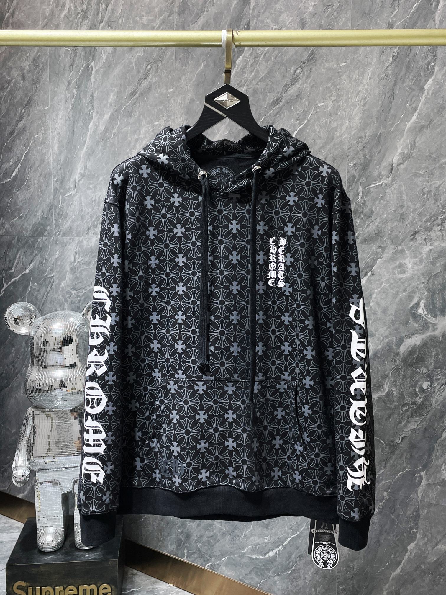 4_Chrome Heart hoodie