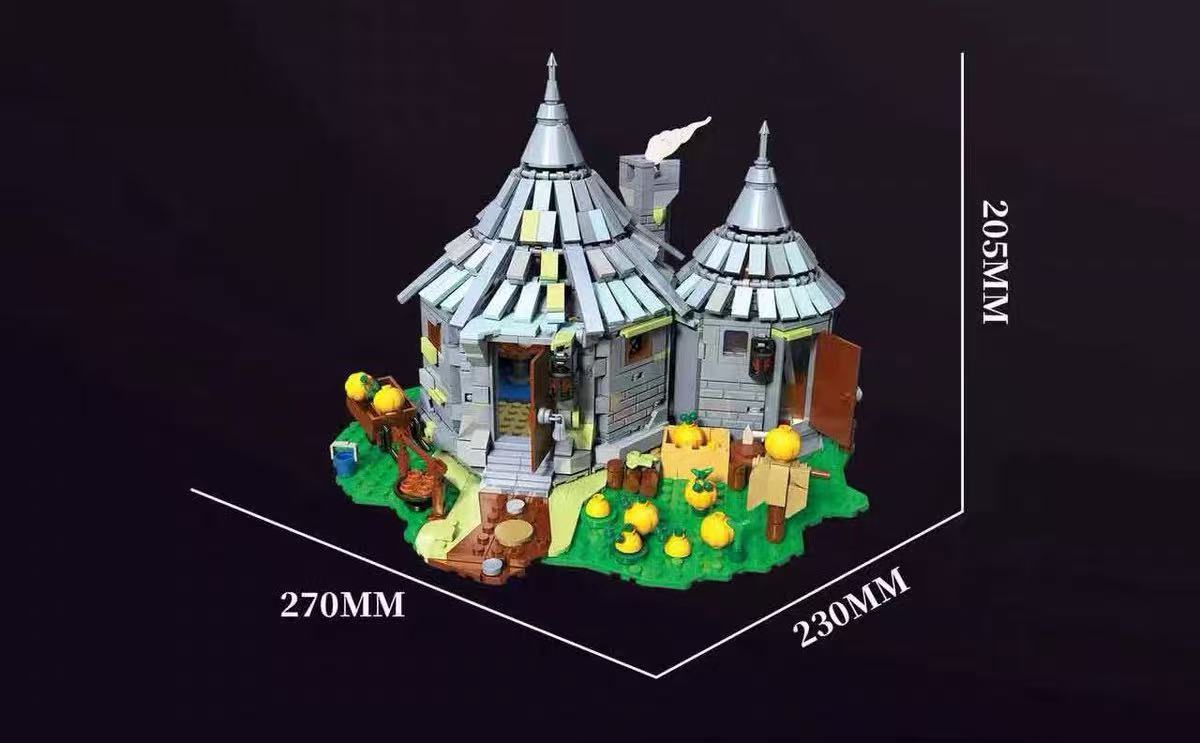 DK 6036 Hagrid's Magical Hut Light Version - YWOBB