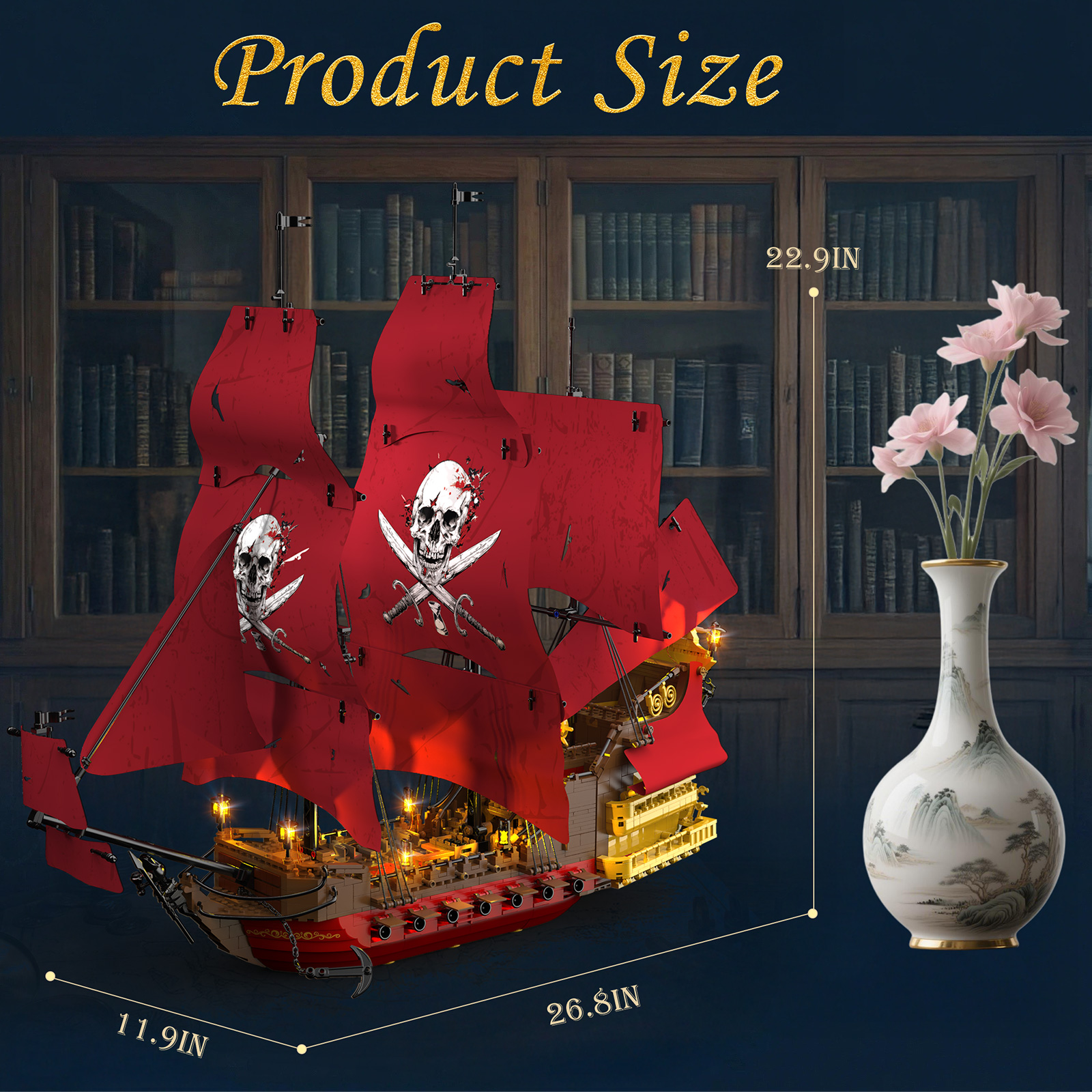 JMBricklayer 40003 Queen Anne's Revenge - YWOBB