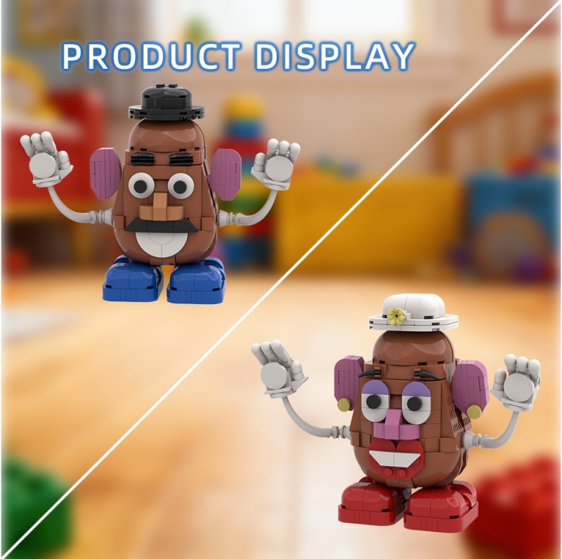 GOBRICKS MOC S0119 Mr. Potato Head - YWOBB