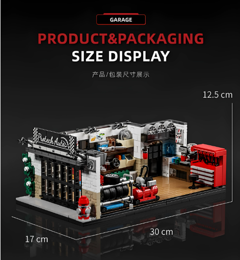 12GO 95023 American vintage repair garage - YWOBB