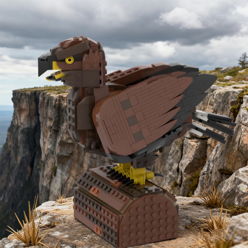 GOBRICKS MOC 212910 Golden Eagle - YWOBB