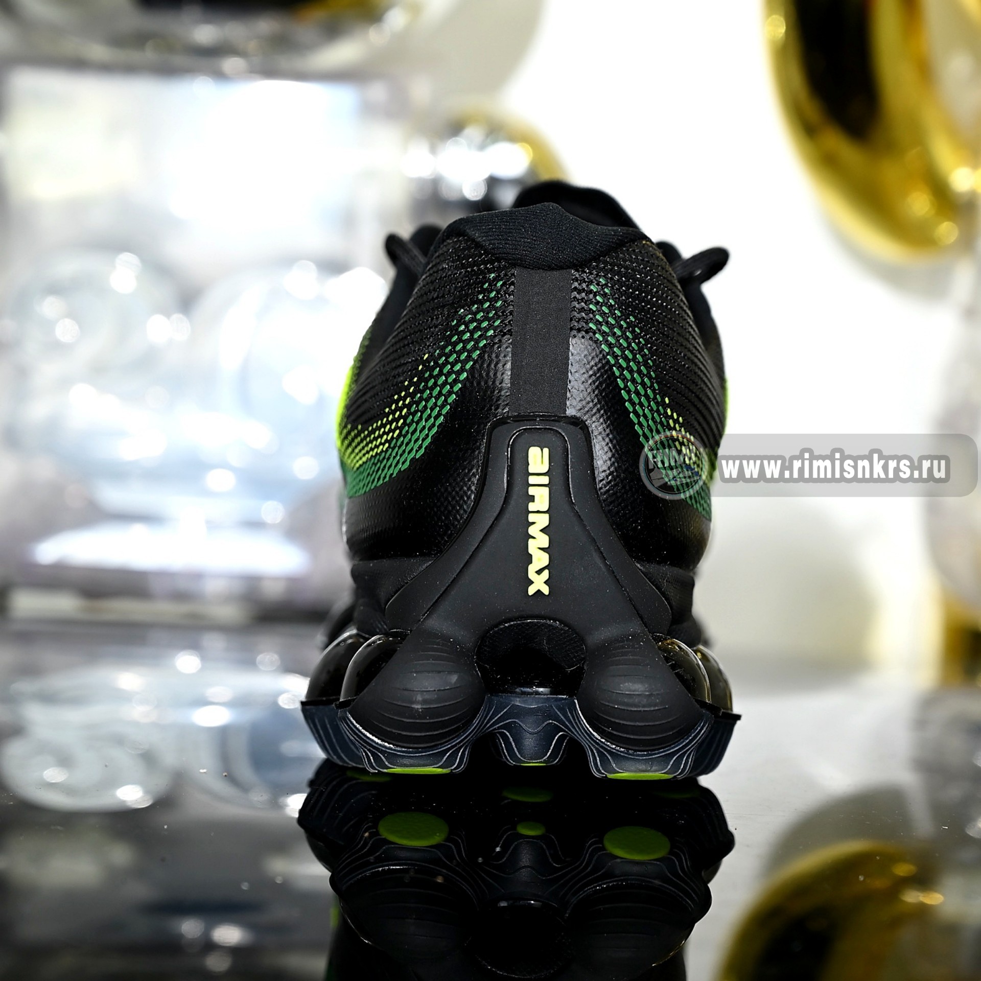 Nike Air Liquid Max “BlackChrome-Green Apple-Volt” IQ7634-001