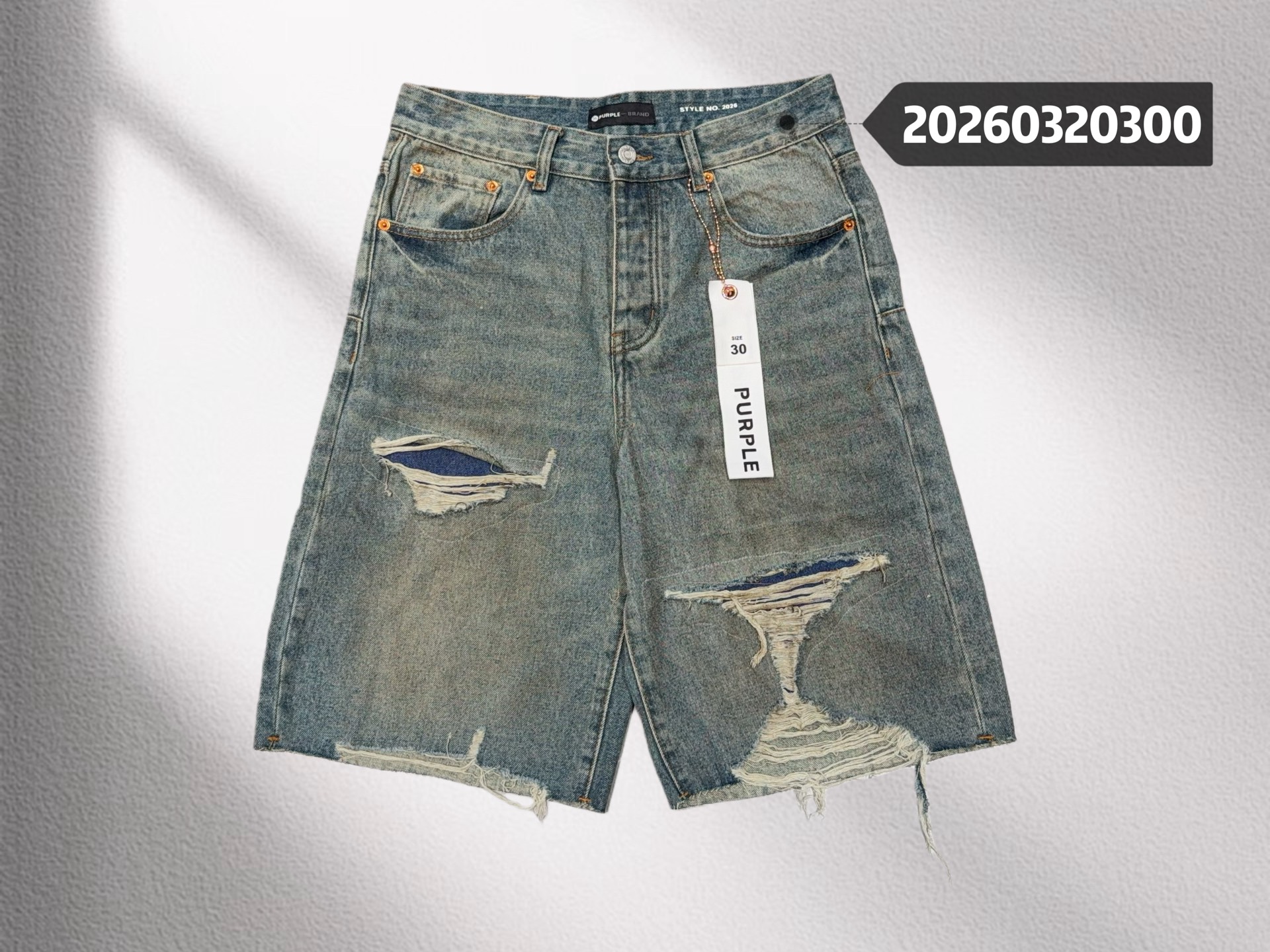 81_Purple Brand Shorts