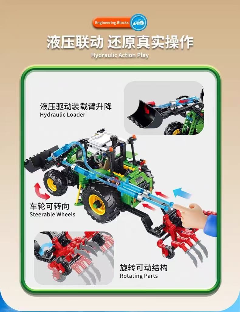 FORANGE FC9211 HYDRAULIC SYSTEMS FARM LOADER - YWOBB