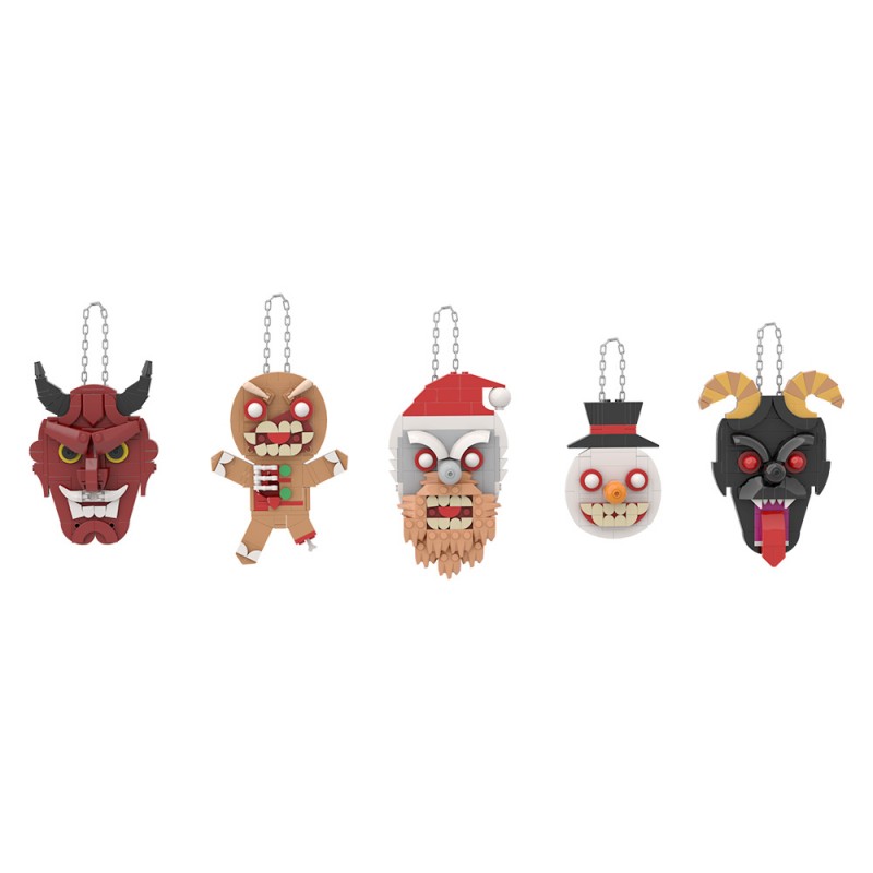 GOBRICKS MOC S1022 Horror Charm - YWOBB