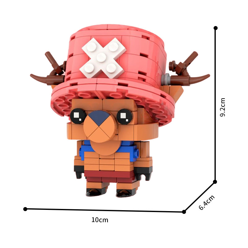 GOBRICKS MOC 253886 One Piece Tony Tony Chopper - YWOBB