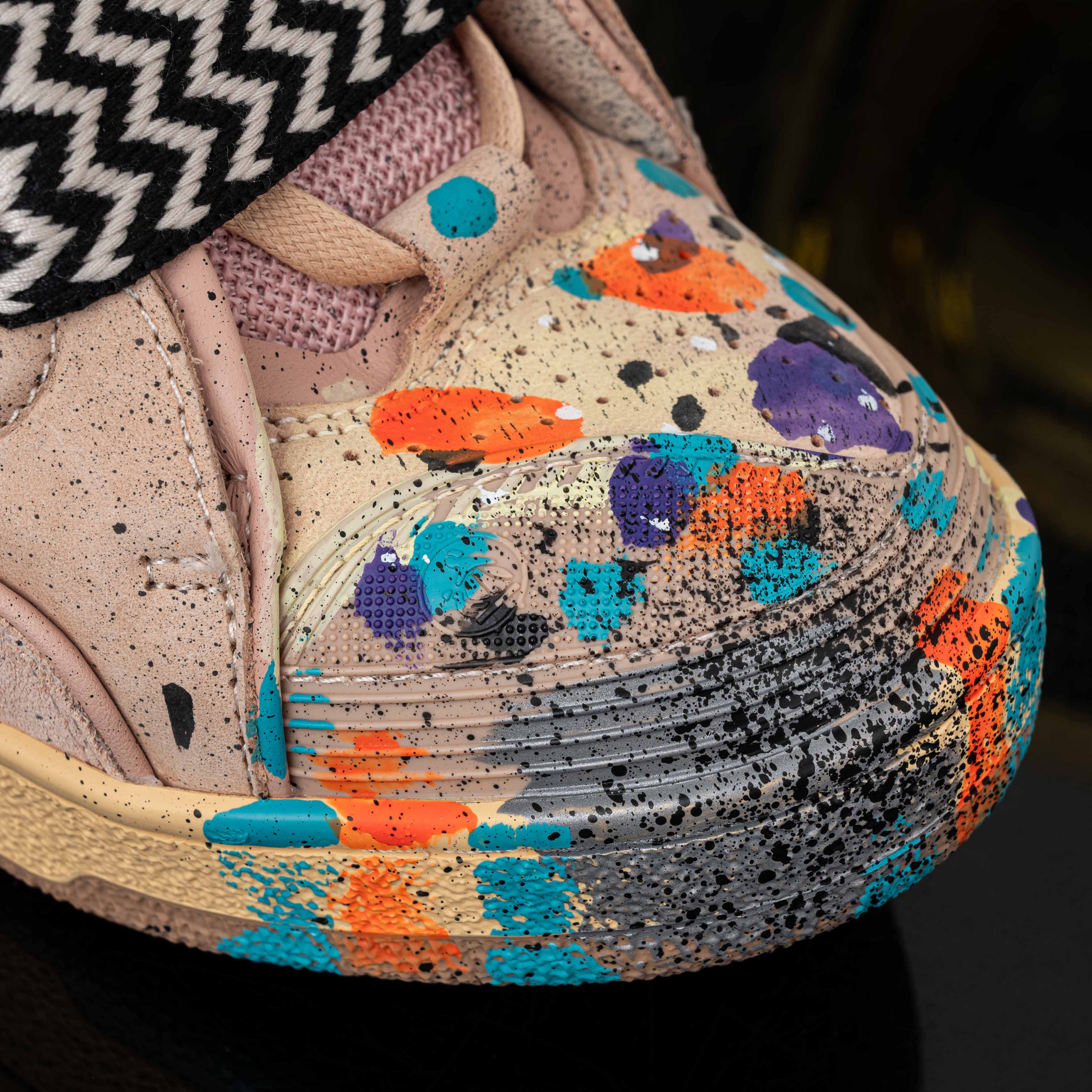 Lanv*n Curb Sneakers  FW-SKDK02-DRGD-P225B5S0