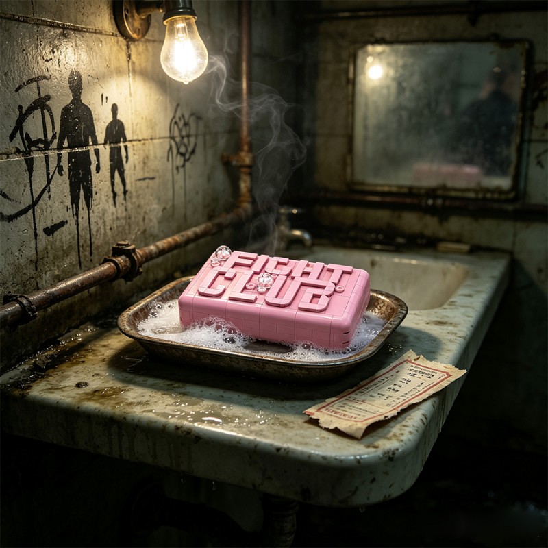 GOBRICKS MOC 165529 Fight Club Soap - YWOBB