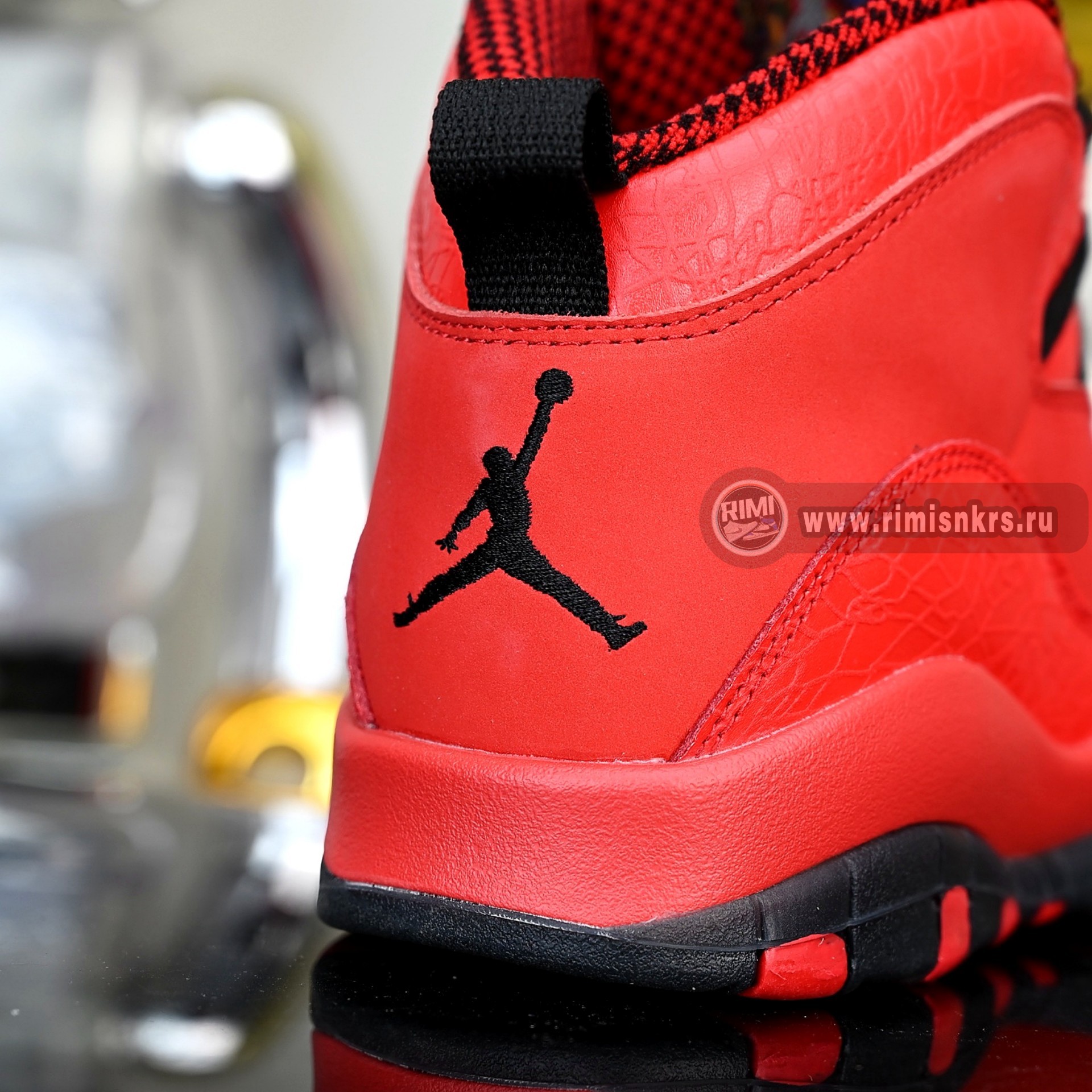 Air Jordan 10 Retro High OG “University RedBlack”  AJ9100-625