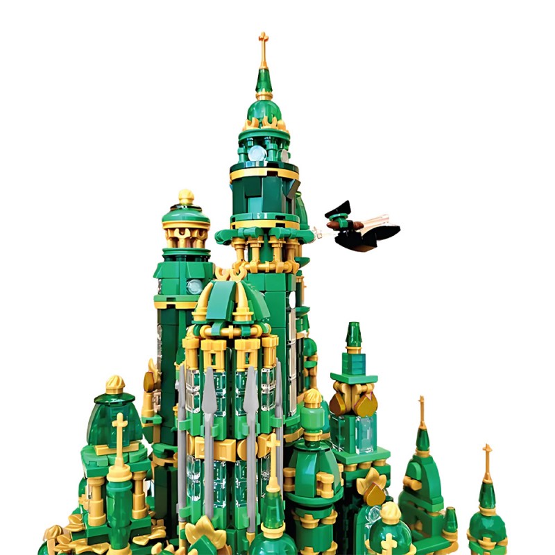GOBRICKS MOC 241626 Emerald City Wizard's Palace - YWOBB