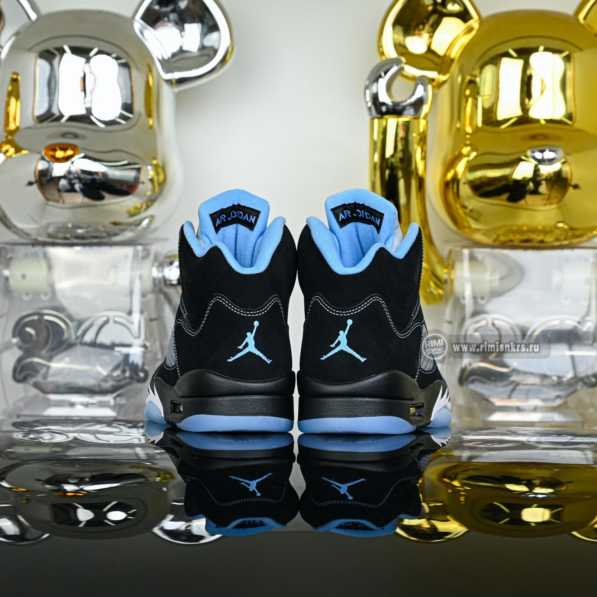 AIR JORDAN 5  BLACK/UNC  RETURNS  JUNE 2O  DD0587-008