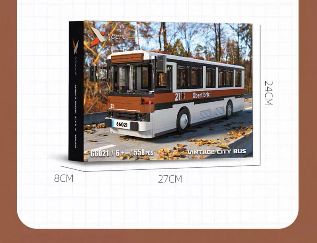 Xbert 66021 VINTAGE CITY BUS - YWOBB