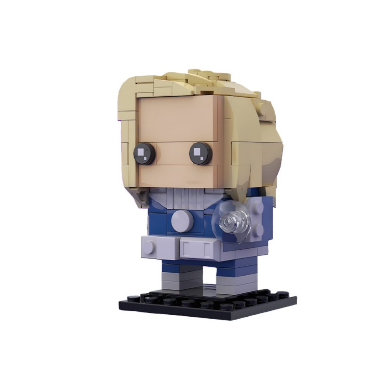GOBRICKS MOC 245070 The Fantastic Four: First Steps Brickheadz - YWOBB