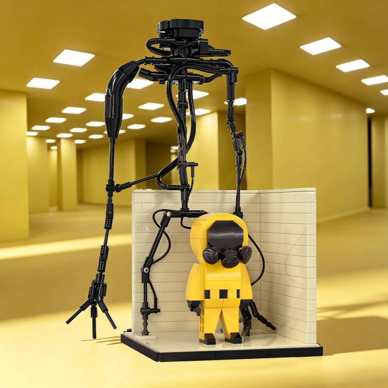 GOBRICKS MOC S1097 The Backrooms - YWOBB