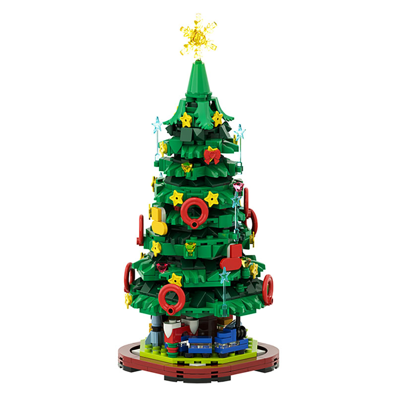 GOBRICKS MOC S1082 Christmas tree - YWOBB