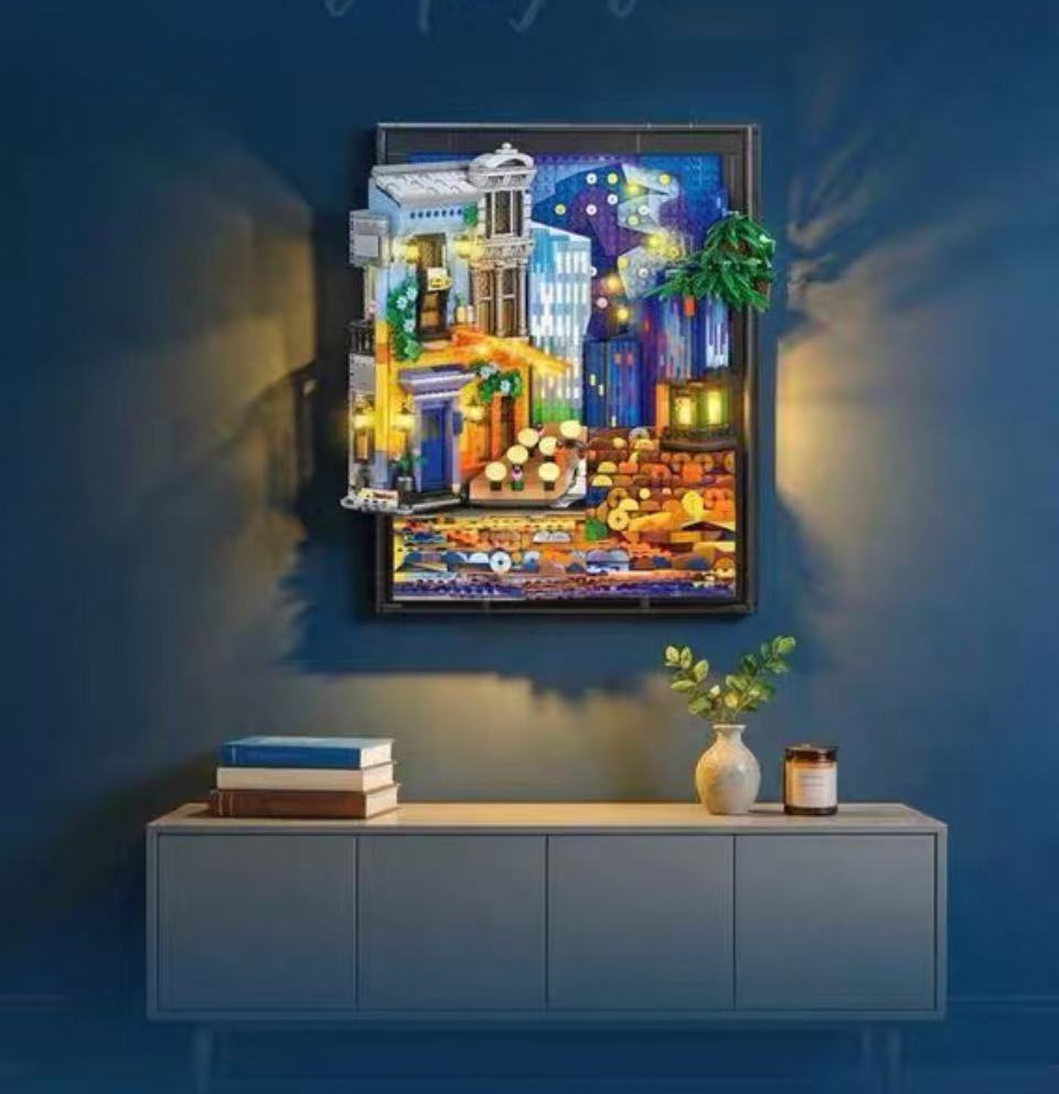 Reobrix 66702 Van Gogh Night Coffee Shop - YWOBB