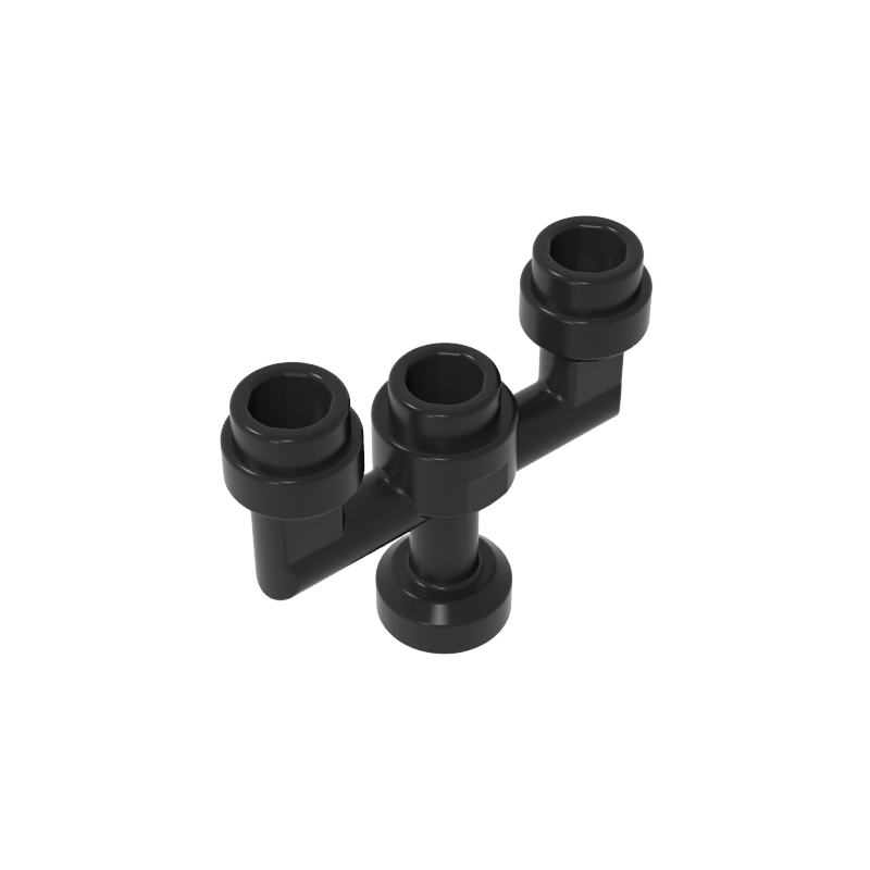 GOBRICKS GDS-90370 Minifigure Utensil Candlestick / Candelabra - YWOBB