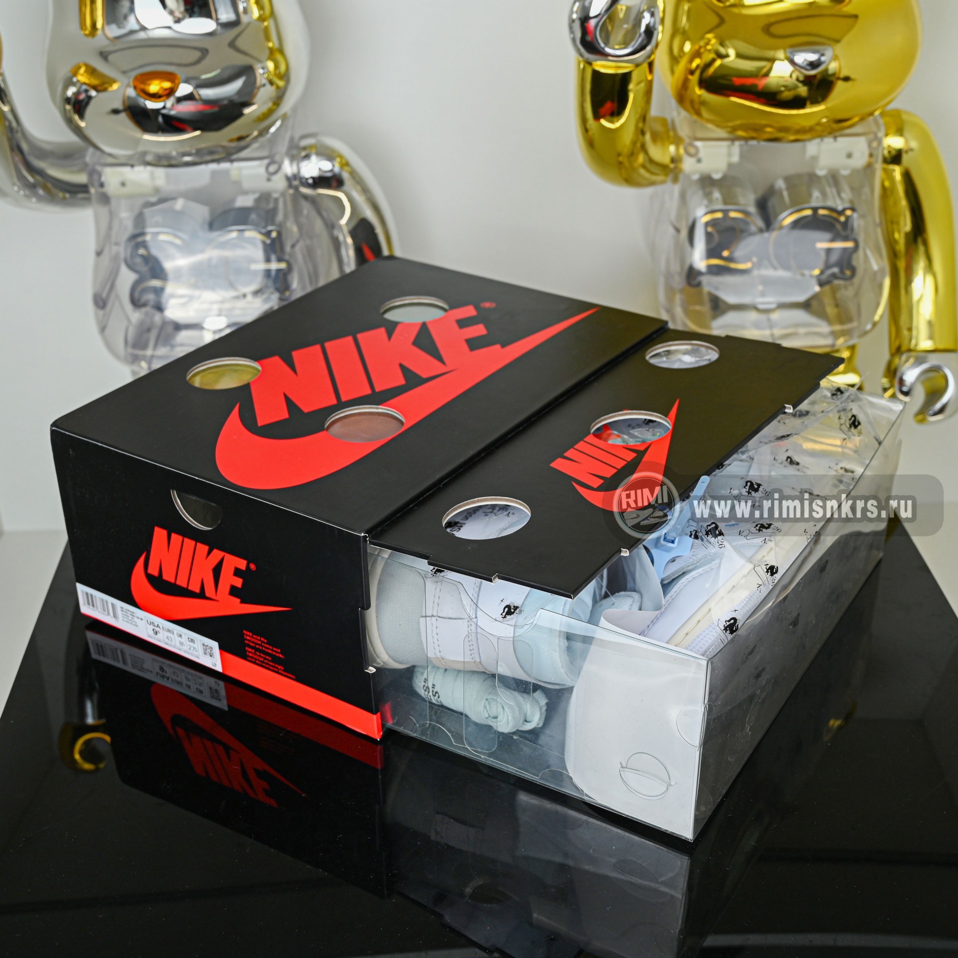 Virgil Abloh Archive x Air Jordan 1 High ‘Alaska’ AA3834-100