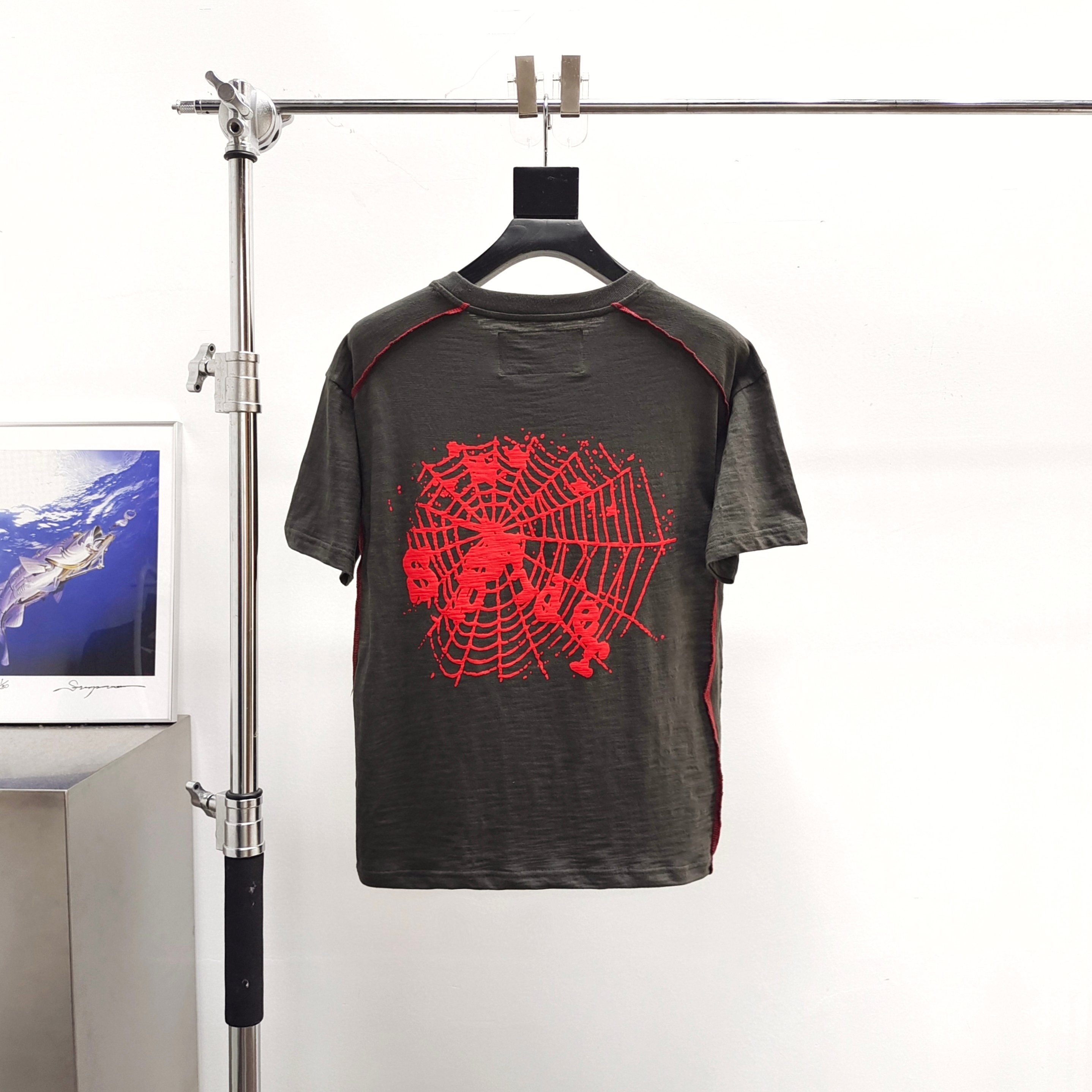 87_[1:1 quality] Spider T-shirt