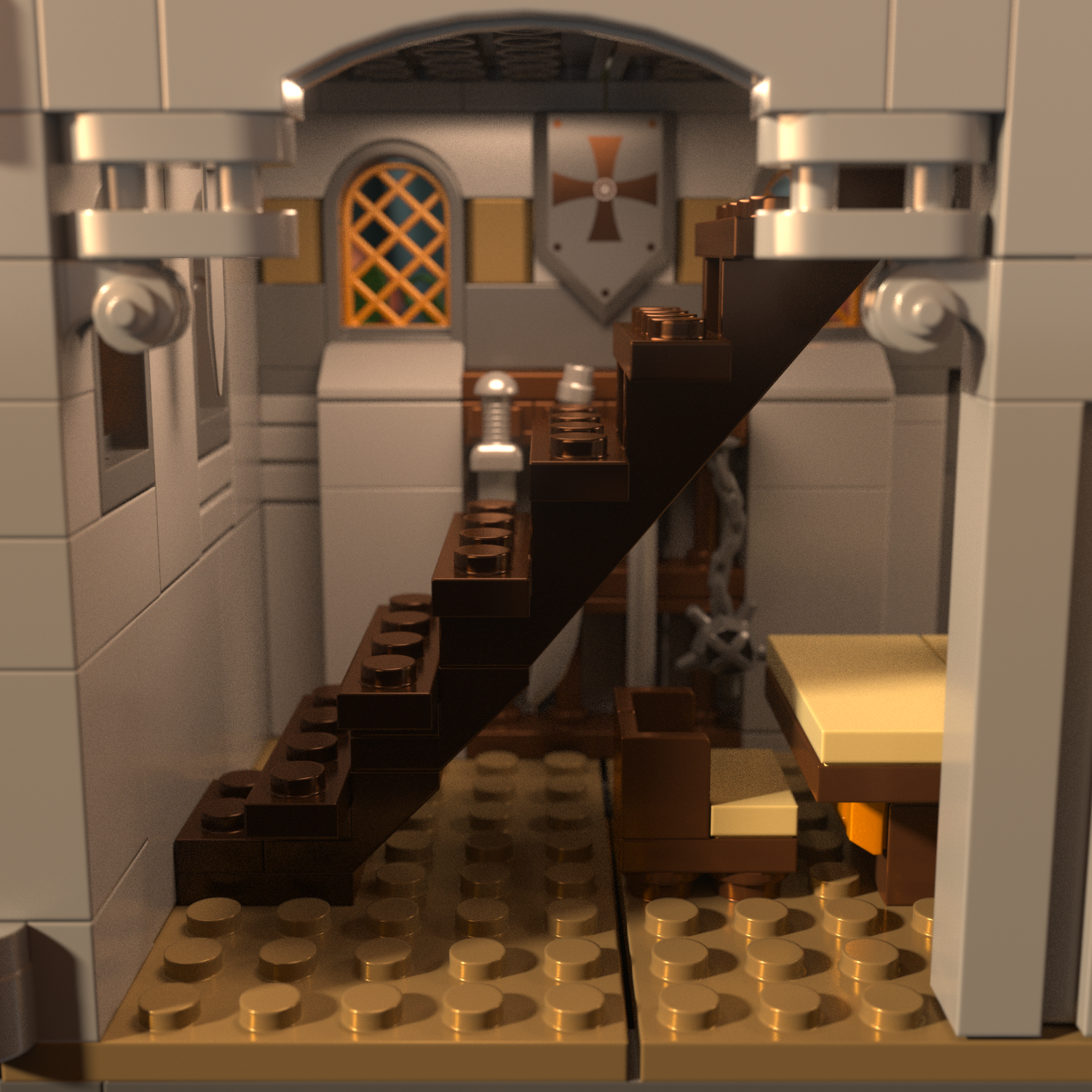 Iambrick 40211 Sword of Holy Spirit Castle - YWOBB